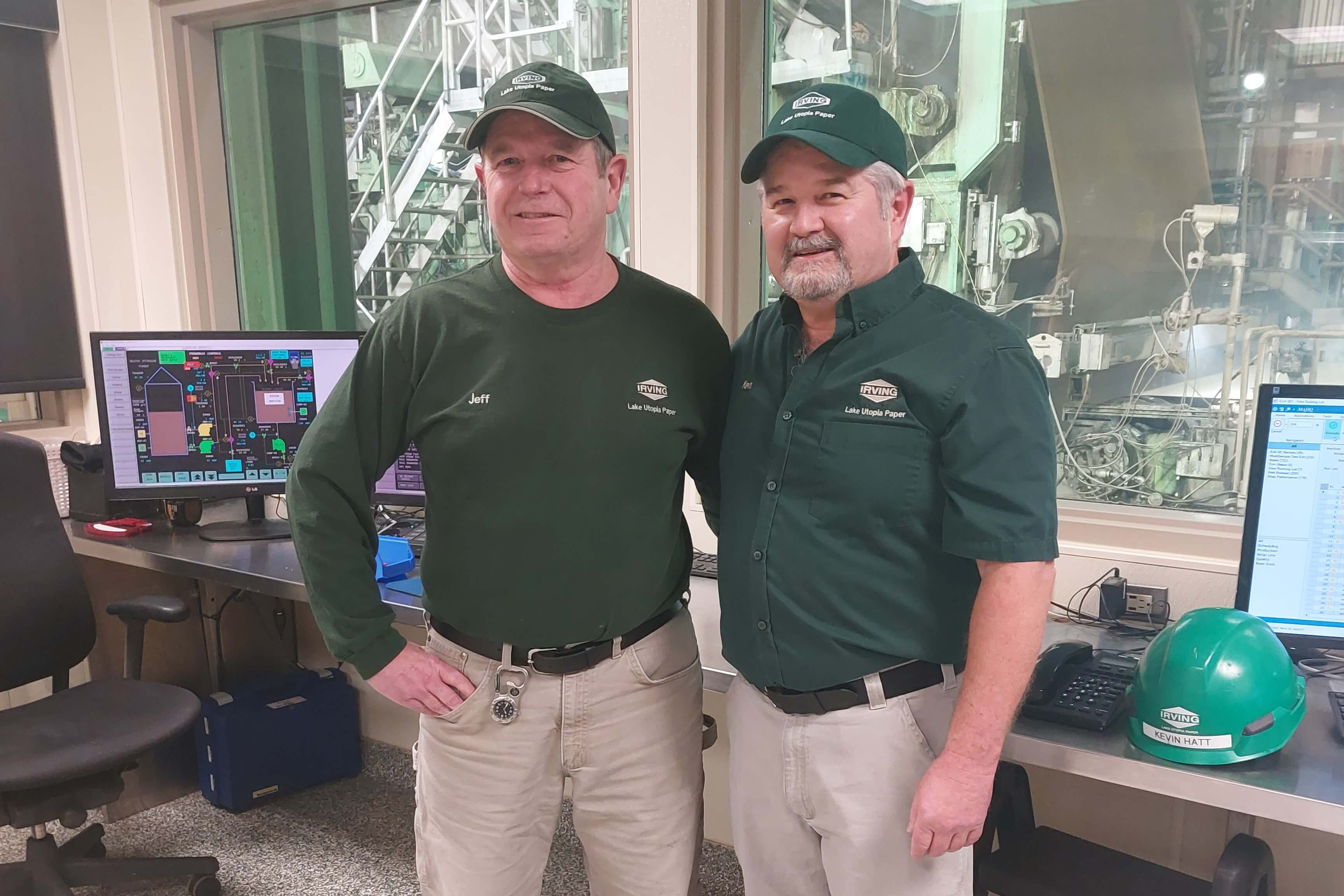 Jeff and Kevin Hatt posing together