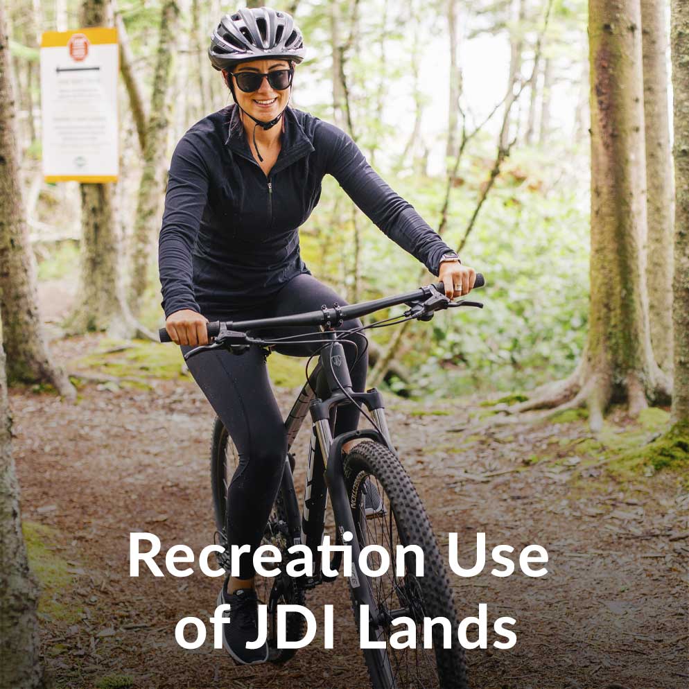 Recreation use of JDI lands