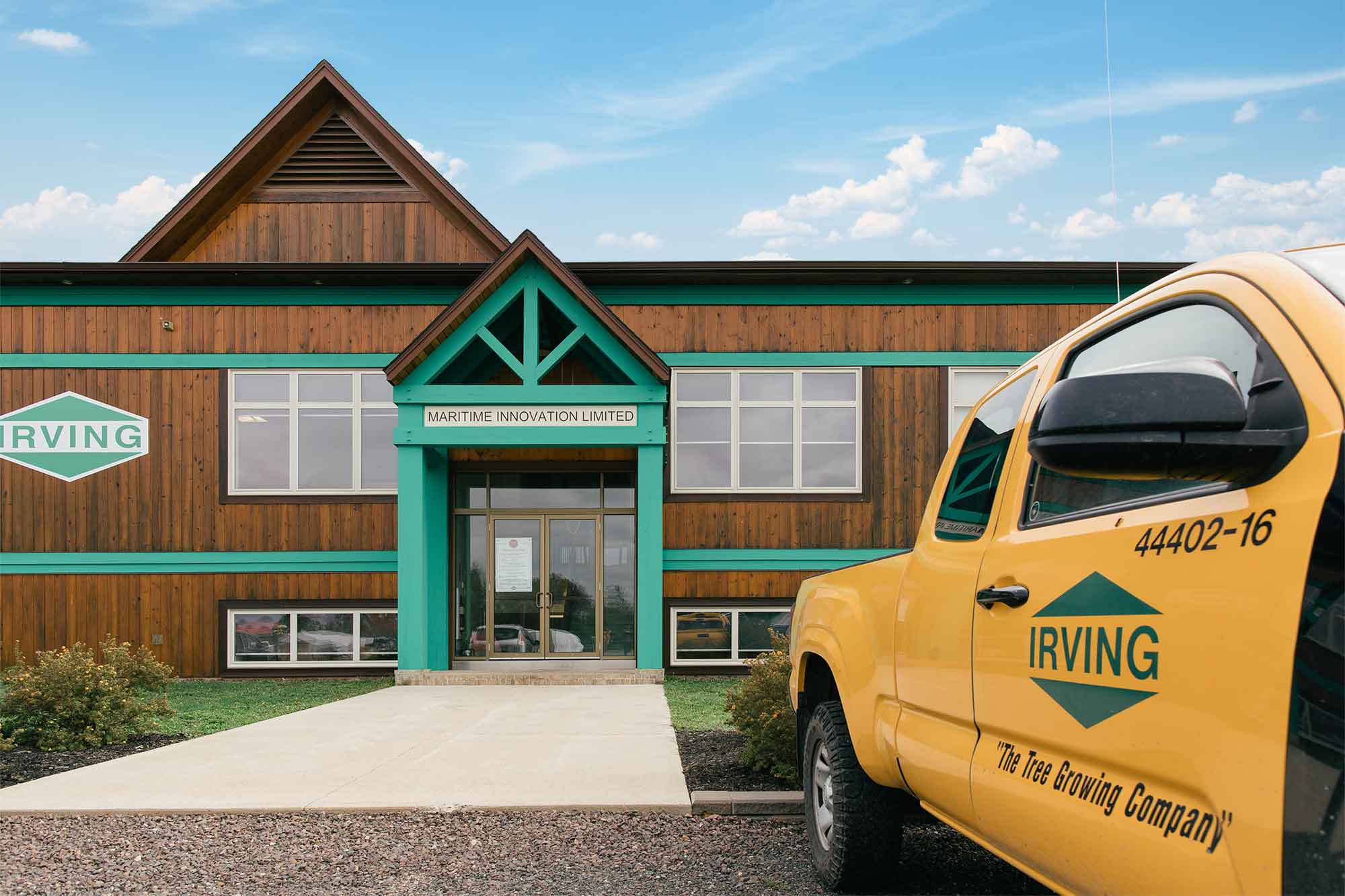 Front entrance of the Maritime Innovation Limited office